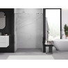 Mexen Exo-R sklopné sprchové dveře 135 cm, průhledné, chrom - 819-135-000-01-00