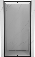 Mexen Exo-R sprchové dveře otočné 120 cm, transparentní, černé - 819-120-000-70-00