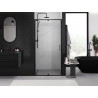 Mexen Exo-R sprchové dveře otočné 110 cm, průhledné, černé - 819-110-000-70-00