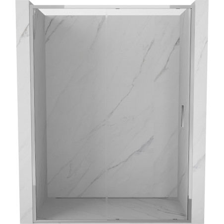 Mexen Exo-S posuvné sprchové dveře 150 cm, průhledné, chrom - 8151-150-000-01-00