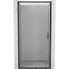 Mexen Exo-S posuvné sprchové dveře 125 cm, transparentní, černé - 8151-125-000-70-00