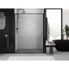 Mexen Exo-S posuvné sprchové dveře 150 cm, transparentní, černé - 8151-150-000-70-00