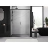 Mexen Exo-S posuvné sprchové dveře 130 cm, průhledné, černé - 8151-130-000-70-00