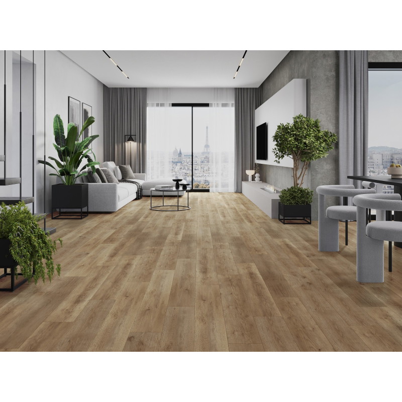 Mexen Spirit Lake vinylové panely 1227 x 187 mm LVT Dryback 2,5 mm, podklad PVC, 4 V-Fuga, Dub - F1301-1227-187-255-4V1-01