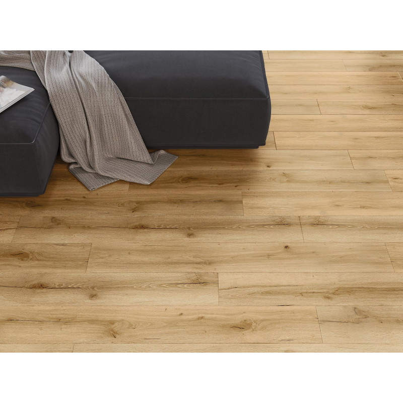 Mexen Beaver Creek vinylové panely 1227 x 187 mm LVT Dryback 2,5 mm, podklad PVC, 4 V-drážka, Dub - F1302-1227-187-255-4V1-01