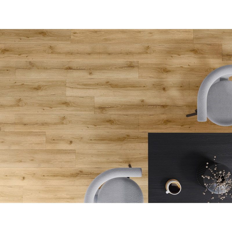 Mexen Beaver Creek vinylové panely 1227 x 187 mm LVT Dryback 2,5 mm, podklad PVC, 4 V-drážka, Dub - F1302-1227-187-255-4V1-01