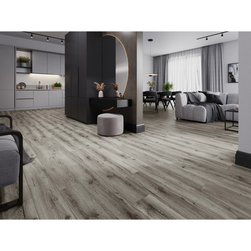 Mexen Ontario vinylové panely 1227 x 187 mm LVT Dryback 2,5 mm, podložka PVC, 4 V-drážka, Dub - F1303-1227-187-255-4V1-01