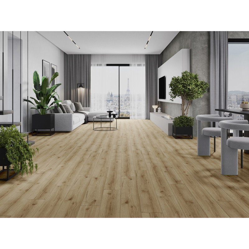 Mexen Sun Valley vinylové panely 1227 x 187 mm LVT Dryback 2,5 mm, podklad PVC, 4 V-spára, Dub - F1306-1227-187-255-4V1-01