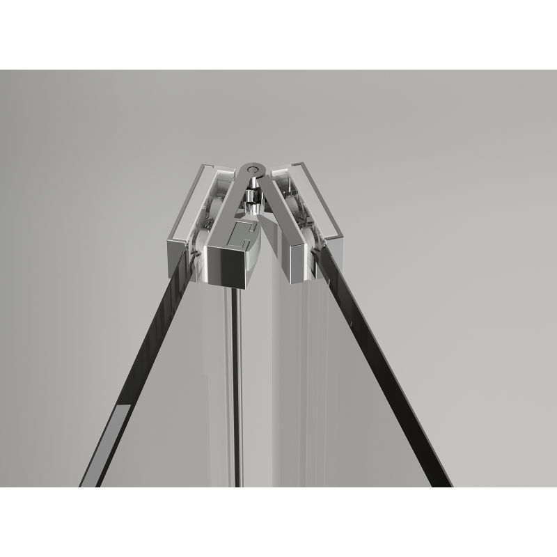 Mexen Exo sprchový kout skládací 70 x 85 cm, průhledný, chrom - 816-070-085-01-00