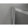 Mexen Exo-F skládací sprchový kout 90 x 85 cm, transparentní, chrom - 816-090-085-01-00