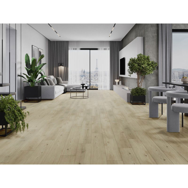 Mexen Calera vinylové panely 1227 x 187 mm LVT Dryback 2,5 mm, PVC podložka, 4 V-spára, Dub - F1320-1227-187-255-4V1-01