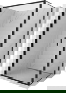 Mexen Exo skládací sprchová kabina 85 x 70 cm, transparentní, černá - 816-085-070-70-00