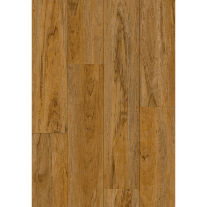 Mexen Norfolk vinylové panely 1227 x 187 mm LVT Dryback 2,5 mm, PVC podložka, 4 V-drážka, Teak - F1393-1227-187-255-4V1-01