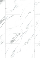 Mexen Glacier White vinylové panely 610 x 305 mm LVT Dryback 2,5 mm, podklad, 4 V-fuga, Jazz White - F1451-0610-305-255-4V1-01