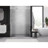 Mexen Exo-S Duo dvojité posuvné sprchové dveře 130 cm, transparentní, chrom - 8152-130-000-01-00