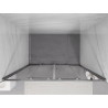 Mexen Exo-S Duo dvoukřídlé sprchové dveře posuvné 150 cm, transparentní, chrom - 8152-150-000-01-00