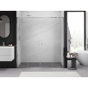 Mexen Exo-S Duo dvojité posuvné sprchové dveře 200 cm, průhledné, chrom - 8152-200-000-01-00