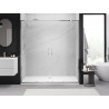 Mexen Exo-S Duo dvojité posuvné sprchové dveře 200 cm, průhledné, chrom - 8152-200-000-01-00