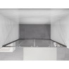 Mexen Exo-S Duo dvojité posuvné sprchové dveře 190 cm, transparentní, chrom - 8152-190-000-01-00