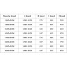 Mexen Exo-S Duo dvoukřídlé posuvné sprchové dveře 160 cm, transparentní, černé - 8152-160-000-70-00