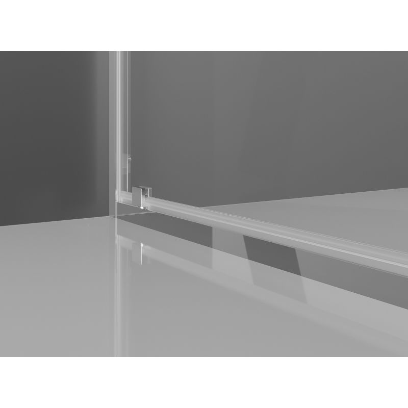 Mexen Exo sprchové dveře otočné 65 cm, průhledné, chrom - 8181-065-000-01-00