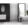 Mexen Exo-BR sprchové dveře otočné 80 cm, transparentní, chrom - 8181-080-000-01-00