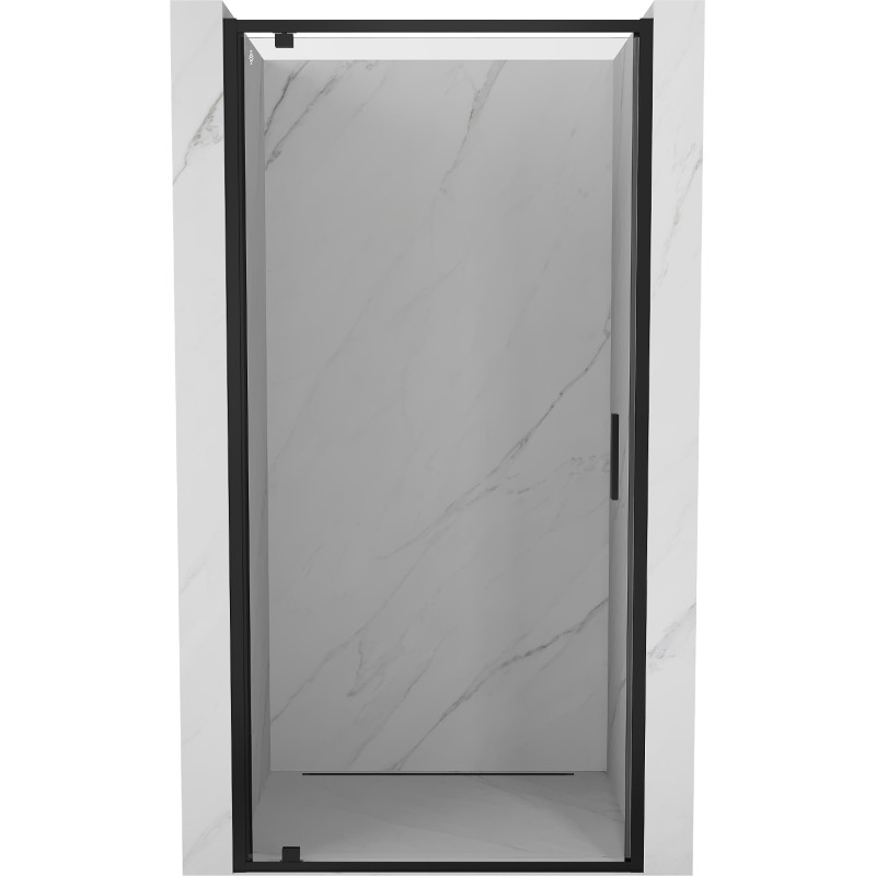 Mexen Exo-BR sklopné sprchové dveře 65 cm, transparentní, černé - 8181-065-000-70-00