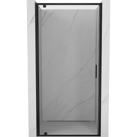 Mexen Exo-BR sklopné sprchové dveře 65 cm, transparentní, černé - 8181-065-000-70-00