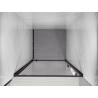 Mexen Exo-BR sprchové dveře otočné 75 cm, transparentní, černé - 8181-075-000-70-00
