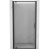 Mexen Exo-BR sprchové dveře otevírací 95 cm, transparentní, černé - 8181-095-000-70-00