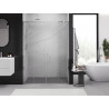 Mexen Exo-S Duo dvoukřídlé sprchové dveře posuvné 150 cm, transparentní, chrom - 8152-150-000-01-00