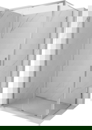 Mexen Exo posuvná sprchová kabina 120 x 75 cm, průhledná, chrom - 8151-120-075-01-00