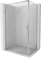 Mexen Exo-S posuvná sprchová kabina 130 x 85 cm, transparentní, chrom - 8151-130-085-01-00