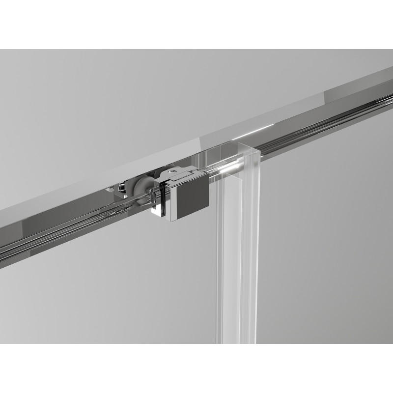 Mexen Exo posuvná sprchová kabina 155 x 85 cm, průhledná, chromovaná - 8151-155-085-01-00