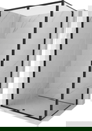 Mexen Exo sprchový kout výklopný 160 x 80 cm, transparentní, černý - 819-160-080-70-00
