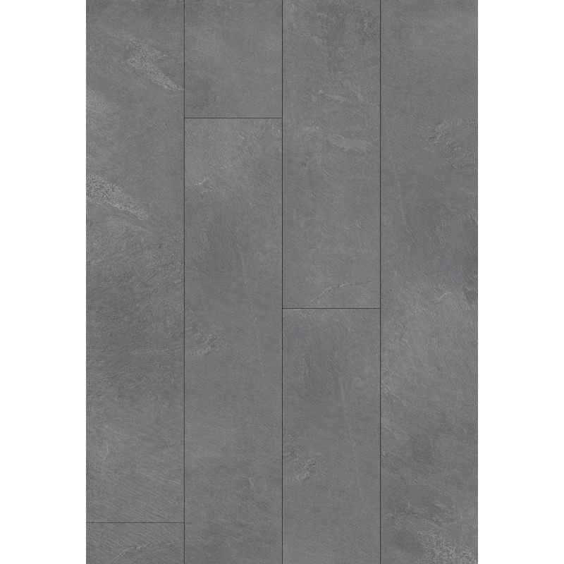 Mexen Grey Dark vinylové panely 1227 x 187 mm LVT Dryback 2,5 mm, PVC podklad, 4 V-drážky, břidlice