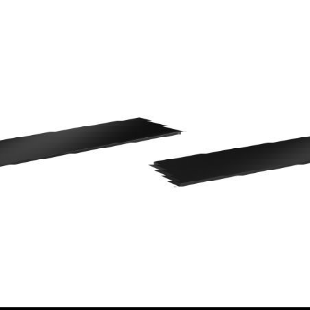 Mexen Uni deska pod umyvadlo 210 cm, černý mat - 91AXX-2104-464-18-71