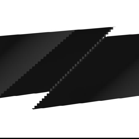 Mexen Orio čelo ke korpusu koupelnové skříňky 120 x 43,5 cm, černý lesk - 91A10-1200-470-1-70