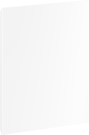 Mexen Orio čelo pro korpus skříňky do koupelny 30 x 43,5 cm, bílý mat - 91A11-0300-470-1-01