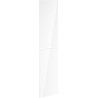 Mexen Orio přední část korpusu koupelnové skříňky 35 x 80 cm (2 ks), bílý lesk - 91A11-1600-300-2-00