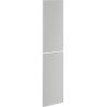 Mexen Orio přední díl pro korpus koupelnové skříňky 35 x 80 cm (2 ks), šedá mat - 91A11-1600-300-2-62