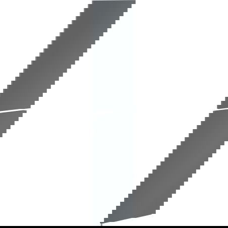 Mexen Orio čelní panel pro korpus koupelnové skříňky 35 x 80 cm (2 ks), grafit mat - 91A11-1600-300-2-66