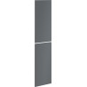 Mexen Orio front k tělu koupelnové skříňky 35 x 80 cm (2 ks), grafit mat - 91A11-1600-300-2-66