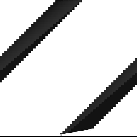 Mexen Orio čelo pro korpus koupelnové skříňky 35 x 160 cm, černý lesk - 91A11-1600-300-1-70