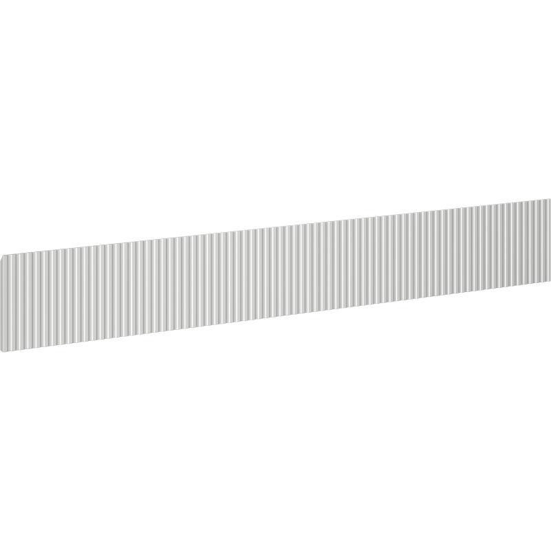 Mexen Rivel přední ryflowaný do korpusu koupelnové skříňky 140 x 20 cm, šedý mat - 91A20-1400-235-1-62