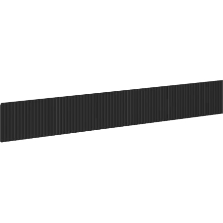 Mexen Rivel čelní panel rýhovaný pro korpus koupelnové skříňky 140 x 20 cm, černý mat - 91A20-1400-235-1-71