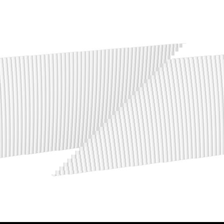 Mexen Rivel přední řezaný pro korpus koupelnové skříňky 80 x 43,5 cm, bílý mat - 91A20-0800-470-1-01