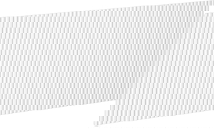 Mexen Rivel čelo rýhované pro tělo koupelnové skříňky 90 x 43,5 cm, bílý mat - 91A20-0900-470-1-01