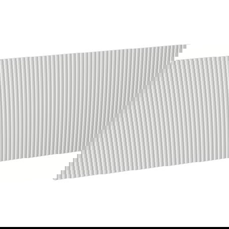 Mexen Rivel čelo rýhované ke korpusu koupelnové skříňky 120 x 43,5 cm, šedý mat - 91A20-1200-470-1-62