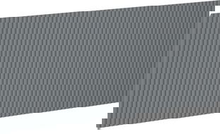 Mexen Rivel přední s rýhováním pro skříňku do koupelny 80 x 43,5 cm, matná grafitová - 91A20-0800-470-1-66